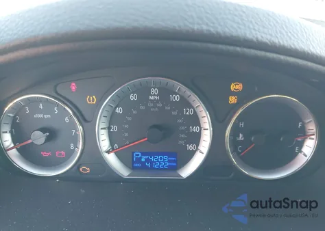 2009 Hyundai Sonata Limited из США, поврежденный, VIN 5NPEU46C99H494345